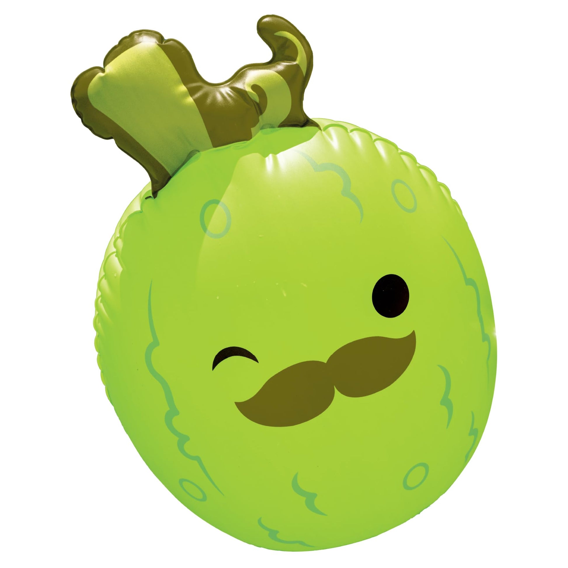 BigMouth Inc Squishmallows Charles the Pickle Beach Bobber Inflatable Pool Float, Character Water Toy for Kids Teens Adults, Lightweight Easy Inflate