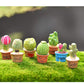 Dollhouse Decoration Plant Pots Miniature Green Potted Bonsai Models Decor,1:12 Miniature Plant