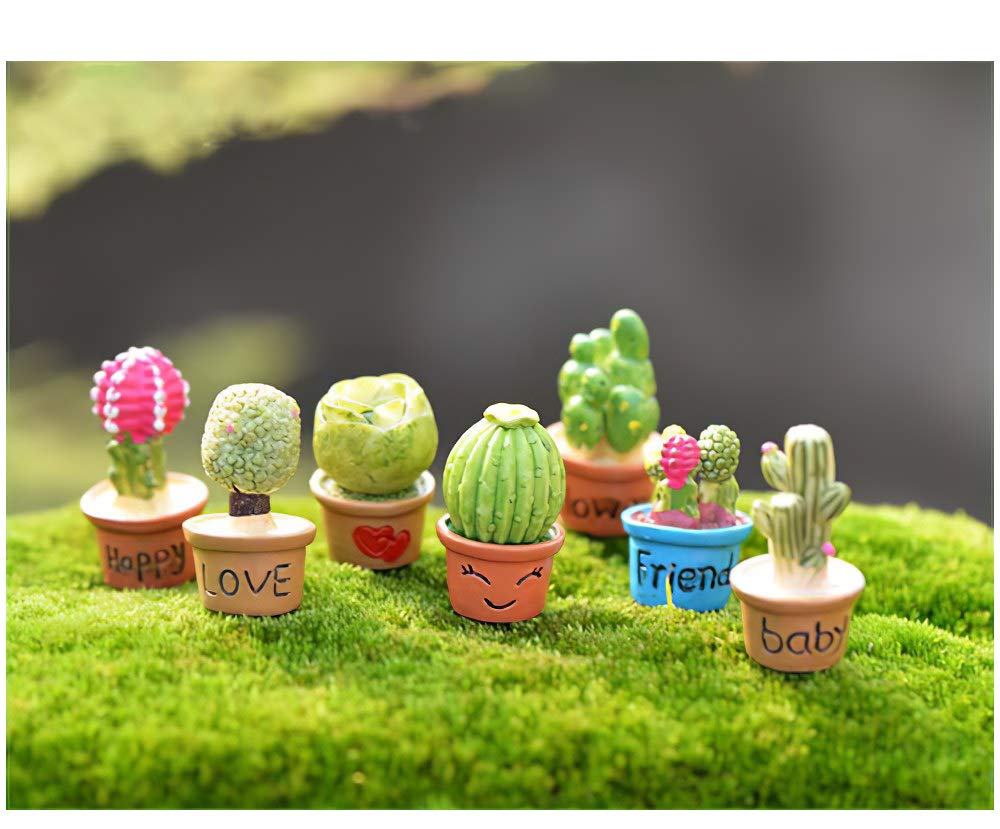 Dollhouse Decoration Plant Pots Miniature Green Potted Bonsai Models Decor,1:12 Miniature Plant