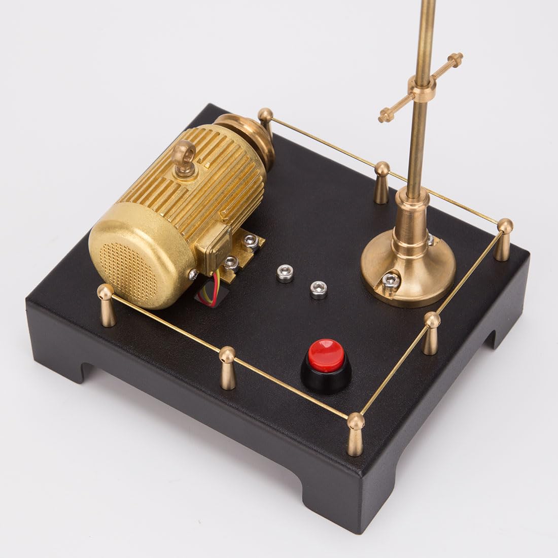 WOWOBONTOY Mini Steam Generator and Lamp Scene Model, DIY Steam Beam Engine Model Accessories for Steam Engine Model, Build Your Own Engine Kit