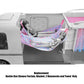 Mattel Replacement Barbie Size Shower Curtain, Blanket, 2 Hammocks and Towel for Barbie Camper Playset - FBR34, Pink, Blue, Yellow
