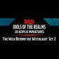 WizKids D&D Idols of The Realms: The Wild Beyond The Witchlight : 2D Set 2 - 20pc Dungeons & Dragons 2D Acrylic Miniatures - RPG