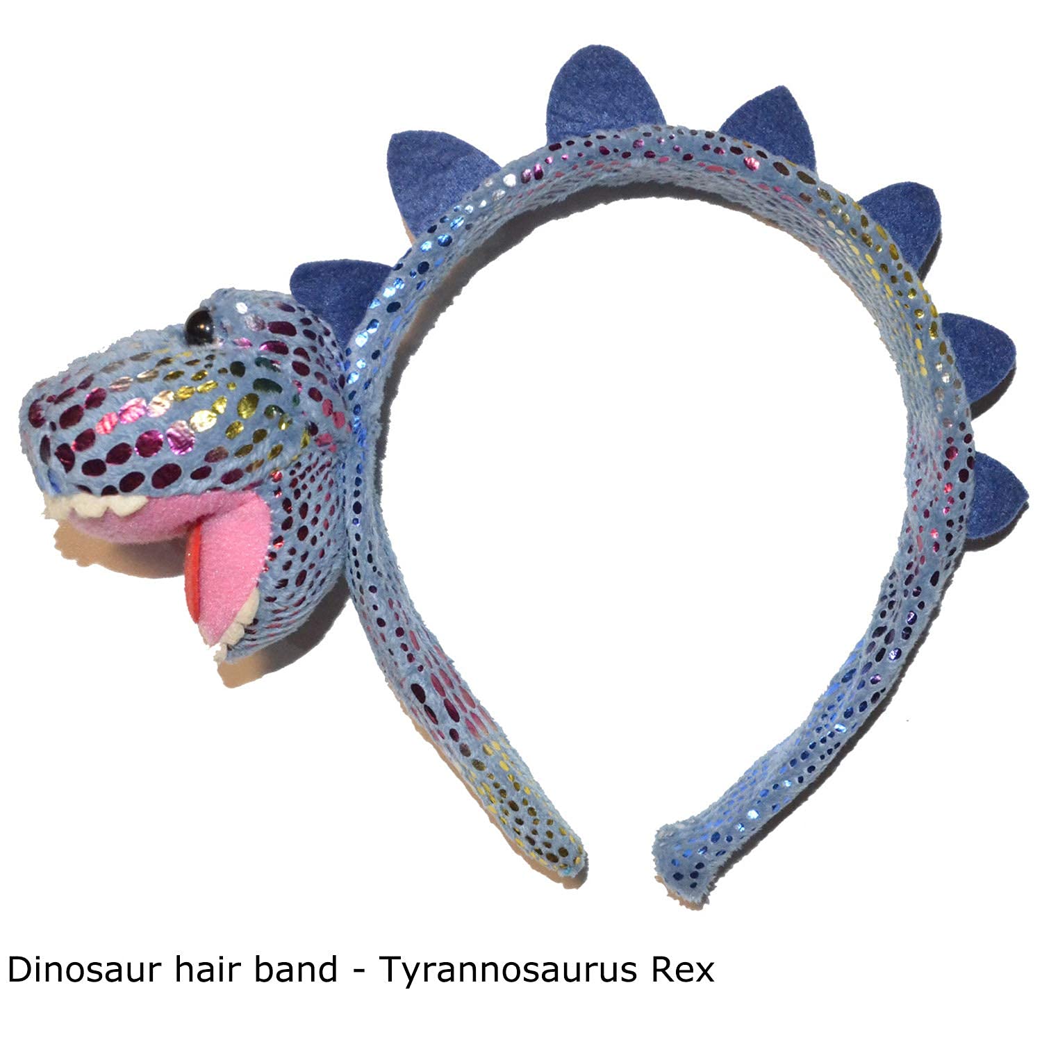 FR.Tooc 3D Cute Dinosaur Hair Hoop Party Headpiece Hair Hoop Hair Band 4PCS