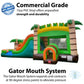 TentandTable Giant Inflatable Bounce House w/Water Slide, Tropical Jungle