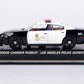 Motormax 2011 Dodge Charger Los Angeles Police Department LAPD Police Pursuit Vehicle 1/43 Diecast Police Car w/Acrylic Display Case 79466