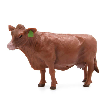 Little Buster Toys Angus Cow - Realistic Red Angus Cow, 1/16th Scale