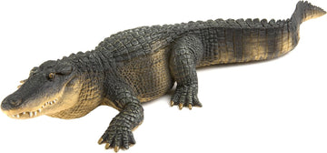 Safari Ltd. Alligator Figurine - Detailed 10.5" Plastic Gator Figure - Fun Educational Play Toy for Boys, Girls and Kids Ages 1+