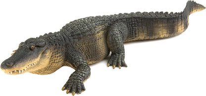 Safari Ltd. Alligator Figurine - Detailed 10.5" Plastic Gator Figure - Fun Educational Play Toy for Boys, Girls and Kids Ages 1+