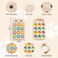 visewi baby phone teething toys, food grade silicone teether toy for baby 3-18 months, chew toys with number pop bubbles, Fidget Toy for Kids, Pop It