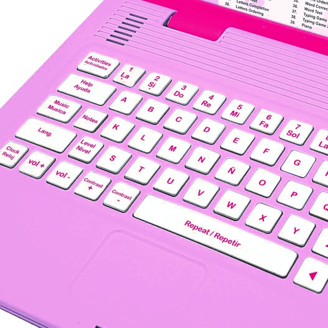 Lexibook, Barbie Educational Laptop for Kids, JC598BBi2