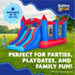 Sunny & Fun Inflatable Bouncy Castle with Dual Slide