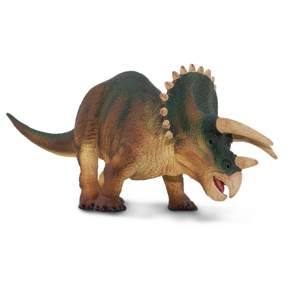 Safari Ltd. Triceratops Figurine - Detailed 8" Dinosaur Figure - Educational Toy for Boys, Girls, and Kids Ages 3+