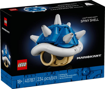 LEGO Super Mario Kart Spiny Shell 40787, Blue and White Collectible Display Model, 234 Pieces Building Set, 18+ Years, Gaming Fan Decor