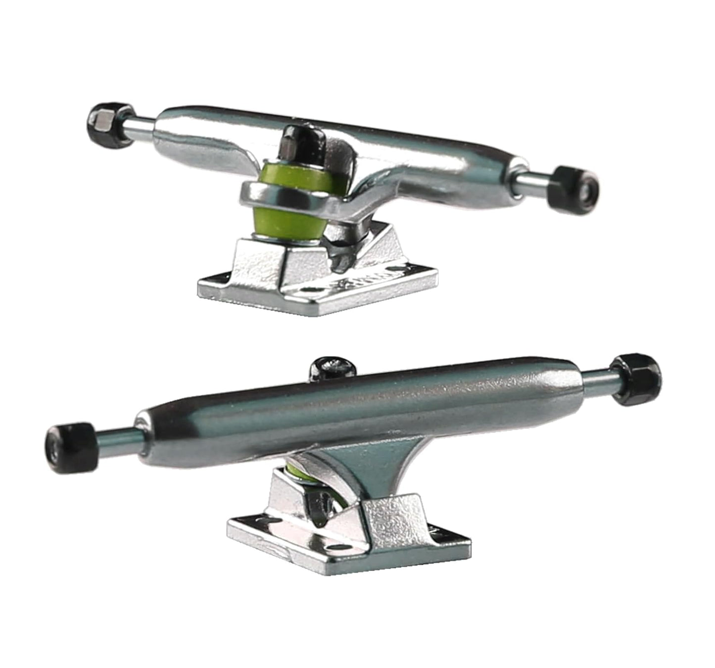 NOAHWOOD DIY Pro Fingerboard Truck 34mm Sliver Noah ii Truck (Yellow PU+Black Lock nut)