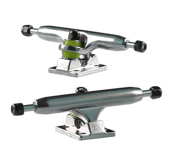 NOAHWOOD DIY Pro Fingerboard Truck 34mm Sliver Noah ii Truck (Yellow PU+Black Lock nut)