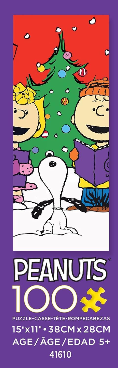 Ceaco - 100 Piece Peanuts Jigsaw Puzzle for Kids Ages 6-8
