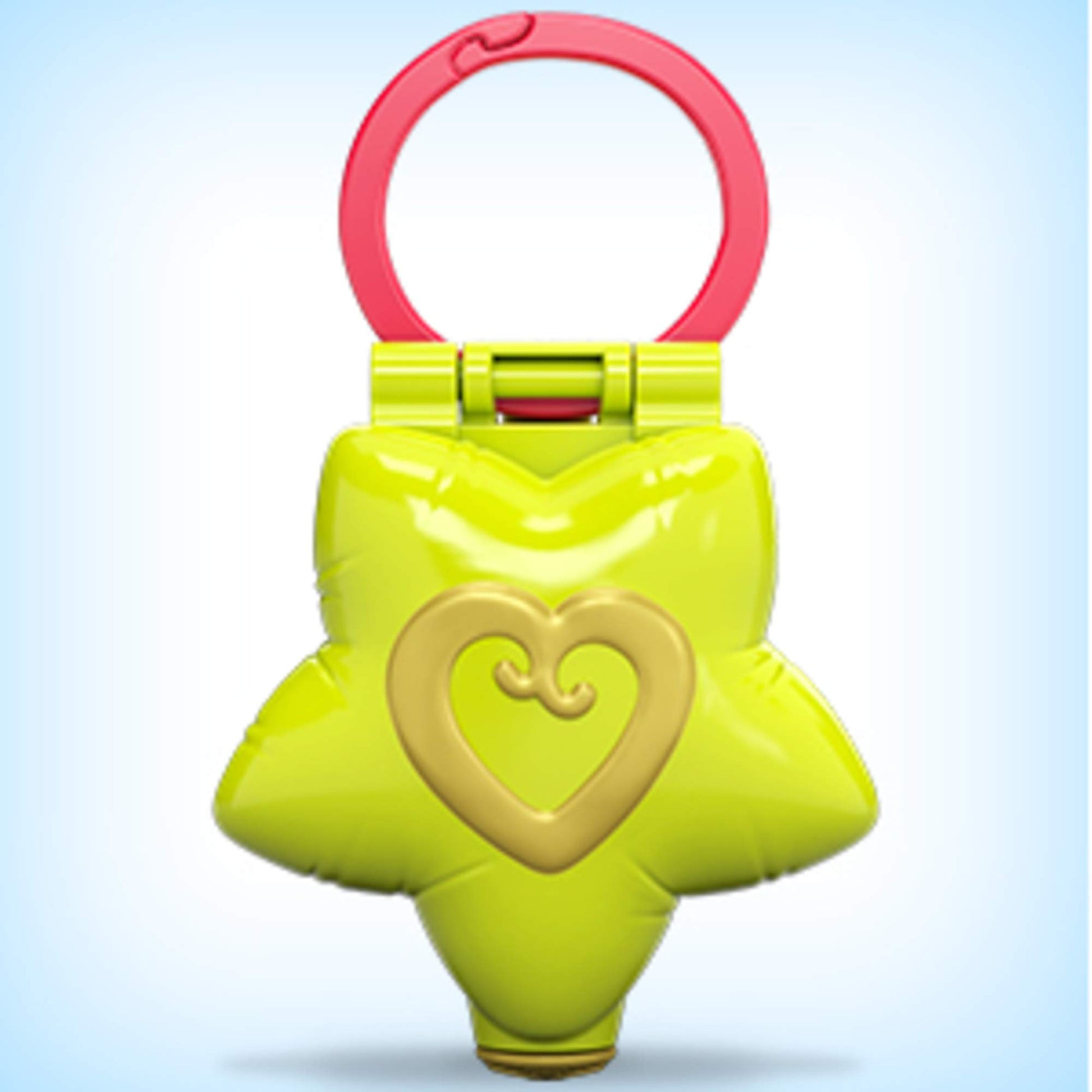Polly Pocket Tiny Pocket Places Rockin’ Science Compact with Science-Themed Location, Micro Shani Doll, Surprise Reveals, Rocket, Volcano, Telescope