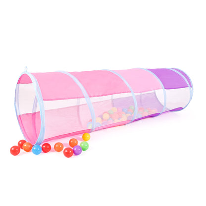 Play Tunnel for Toddlers 1-3, Tunnel for Kids to Craw Through Sensory Toys for 1 Year Old Boy Girl Babies Kids, Indoor Outdoor Great for Motor
