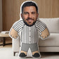 Custom Face Pillow with Sports Jersey Custom Name Number Sport Fans Gift