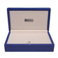 Silverman & Co. Double 6 Large Black Domino Set - Blue Case