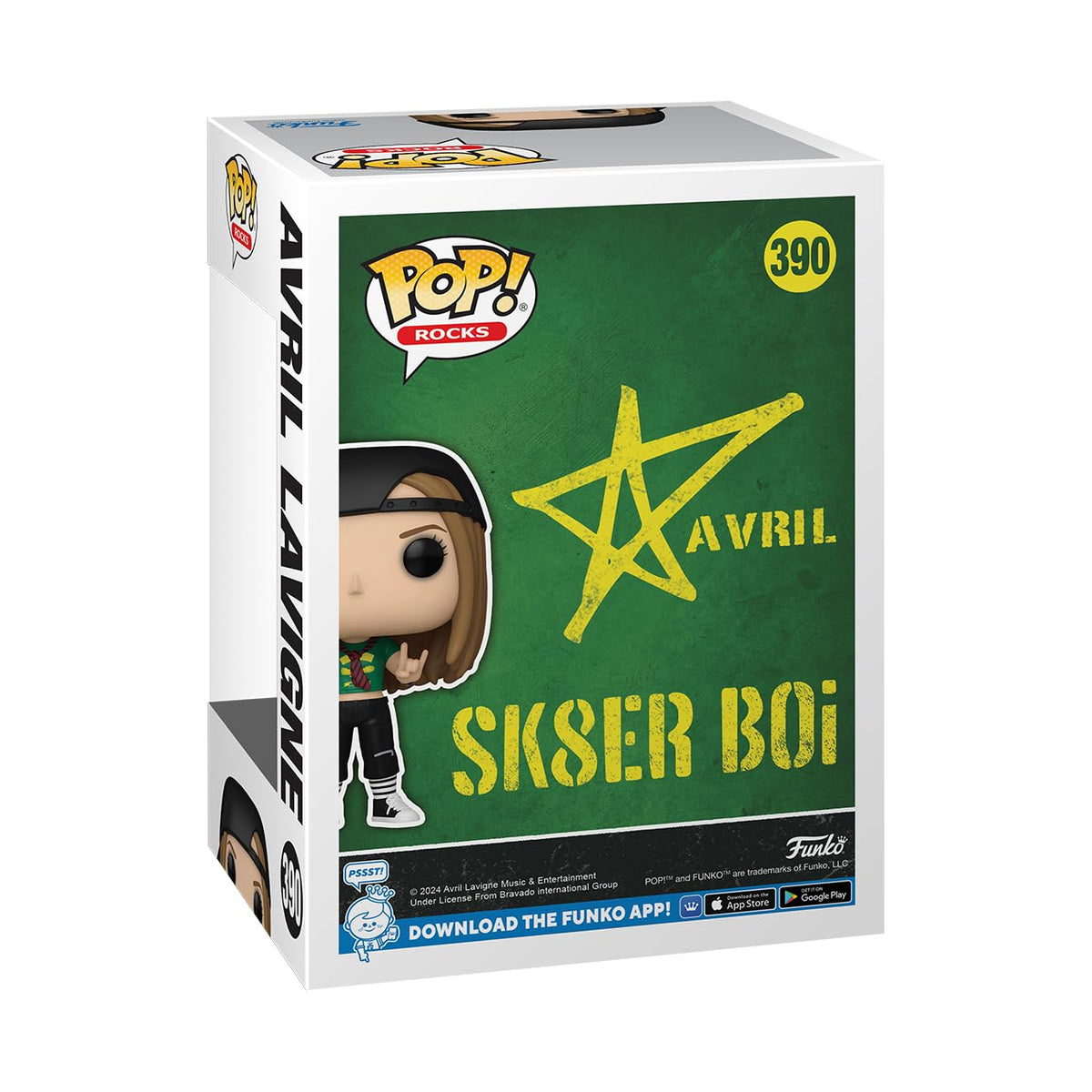 Funko POP! Rocks: Avril Lavigne - Sk8ter Boi - Collectable Vinyl Figure - Gift Idea - Official Merchandise - for Kids & Adults - Music Fans - Model