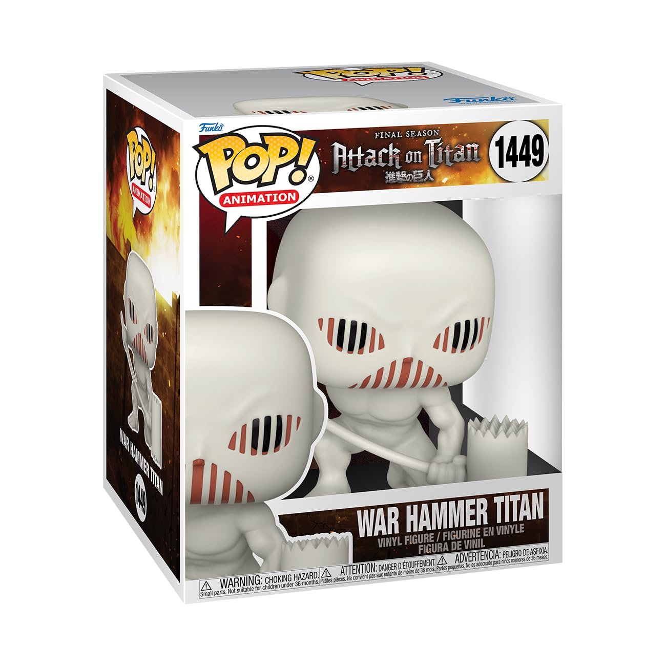 Funko POP! Super: Attack on Titan - War Hammer Titan - Collectable Vinyl Figure - Gift Idea - Official Merchandise - for Kids & Adults - Anime Fans