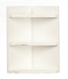 Melody Jane Dollhouse White Corner Wall Shelf Miniature 1:12 Scale Accessory