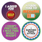 Creanoso Stickers for Adult Series 4 - Self Care (10-Sheet) - Premium Gift Set - Inspirational Sayings Quote Sticker Assorted Set - Gift Rewards Ideas