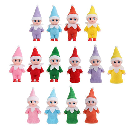 JHBEMAXS Mini Elf Baby Twins Kindness Tiny Elves Dolls Set (Pack of 14 PCS)