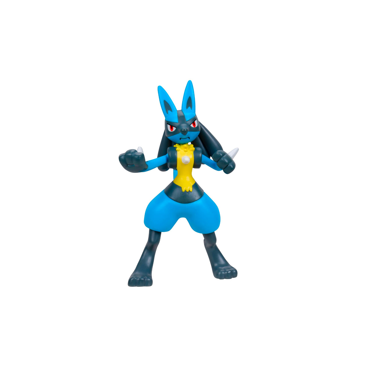 Pokémon Battle Figure Multi-Pack Featuring Lucario, Eevee, Bulbasaur, Haunter, Fennekin, Clefairy, Morpeko, and Popplio