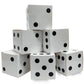 Eylola 12 Pcs White Dice Favor Boxes 6 x 6 x 6 Inch dice Boxes Bulk for centerpieces Casino Party Decorations Game Night Decorations Casino Themed
