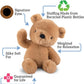 Vermont Teddy Bear Weighted Stuffed Animal | Emotional Support Teddy Bear | 13 Inch | Weighted Plush for Stress Relief | Birthday Gifts & Get Well