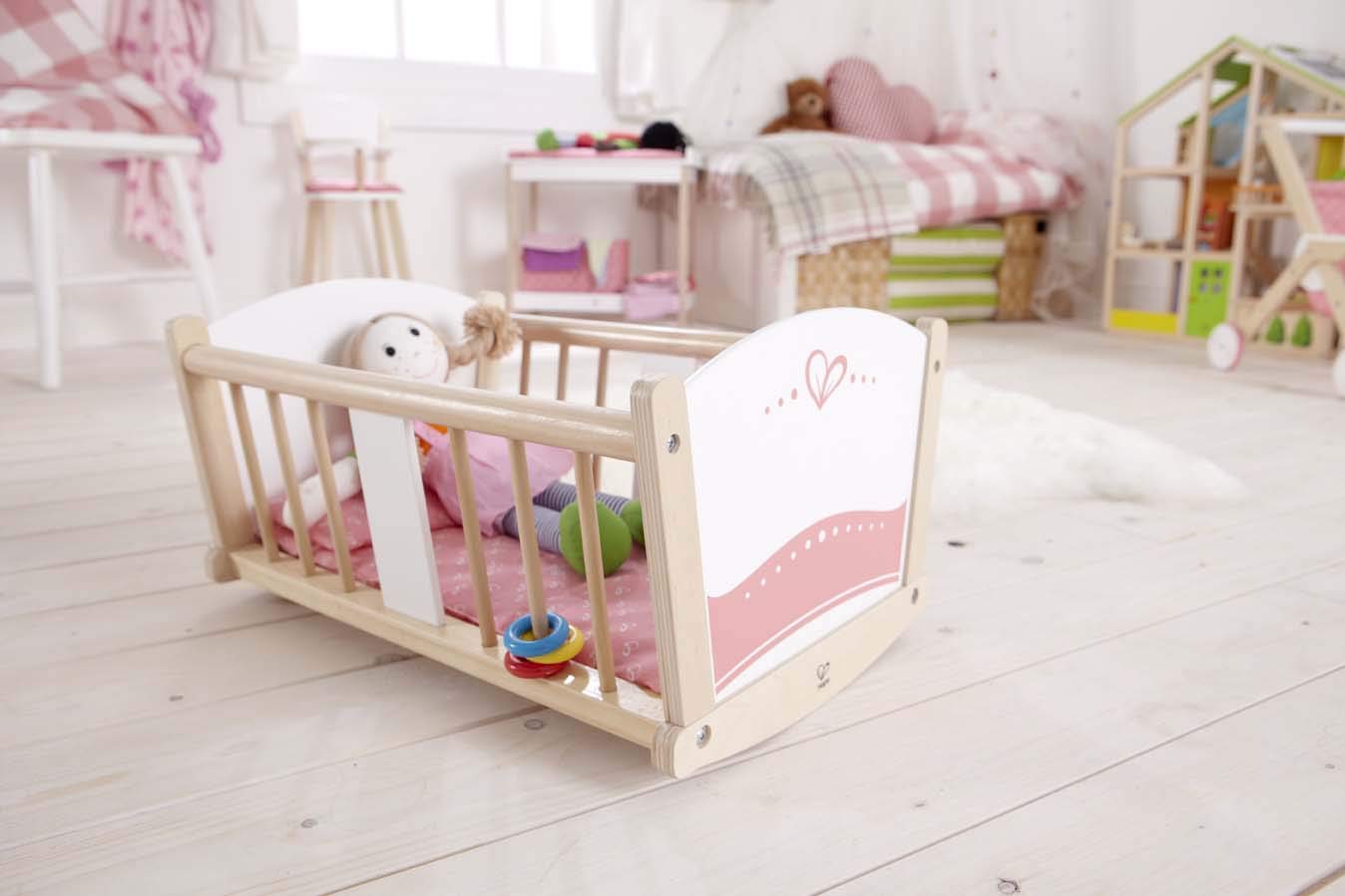 Hape Girl's Rock-a-Bye Cradle