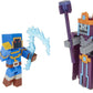 Minecraft Dungeons 3.25" 2-Pk, Arch Illager & Redstone Golem Battle Figures, Great for Playing, Trading, and Collecting, Action and Battle Toy