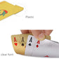 jcoral 2 Pack Diamond Playing Cards Gold Silver Poker Cards Waterproof Plastic Gold and Silver Foil Playing Cards Highly Flexible,2 Decks of Cards