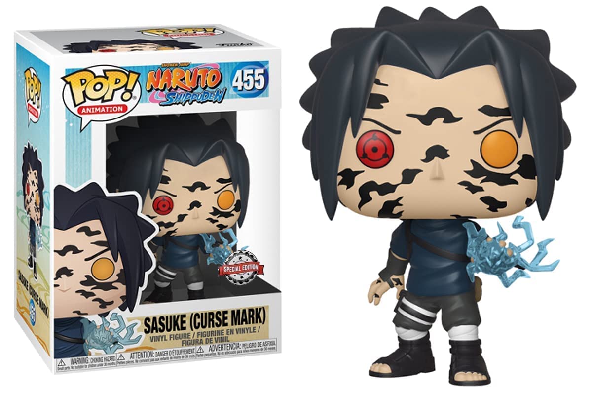 Funko Pop! Animation: Naruto - Sasuke Uchiha with Scars - Naruto Shippuden - Vinyl Collectible Figure - Gift Idea - Official Merchandise - Toy for