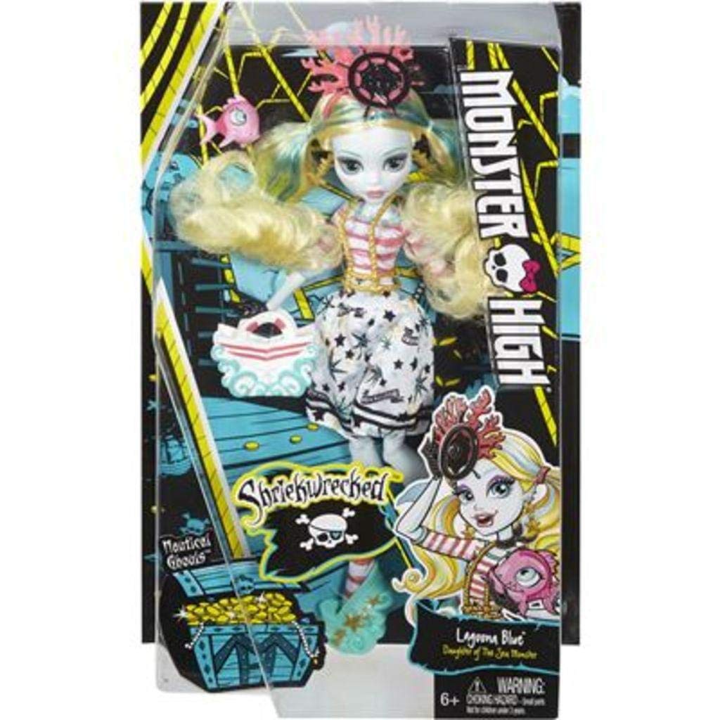 Monster High Shriekwrecked Nautical Ghouls Lagoona Blue Doll