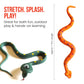 Color Changing Snake Toys, 6 Pack Stretchy Sensory Fidgets for Kids