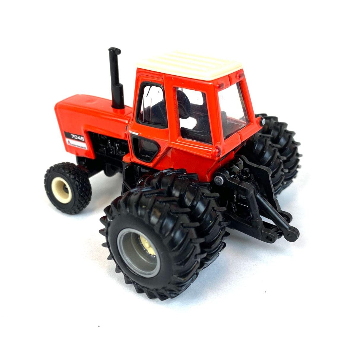 ERTL 1/64 Allis Chalmers 7045 w/Cab, Rear Duals & Diamond Tread Front Tires 16426