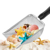 UMUACCAN Shark Tooth Sifter Dipper for Shell Collecting,Black