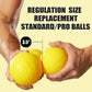 ehsyxslx Spike Standard Game Set Replacement Balls 3.5inch 3-Pack with Pump
