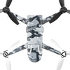 MightySkins Skin Compatible with Parrot Bebop 2 - Gray Camouflage | Protective, Durable, and Unique Vinyl Decal wrap Cover | Easy to Apply, Remove