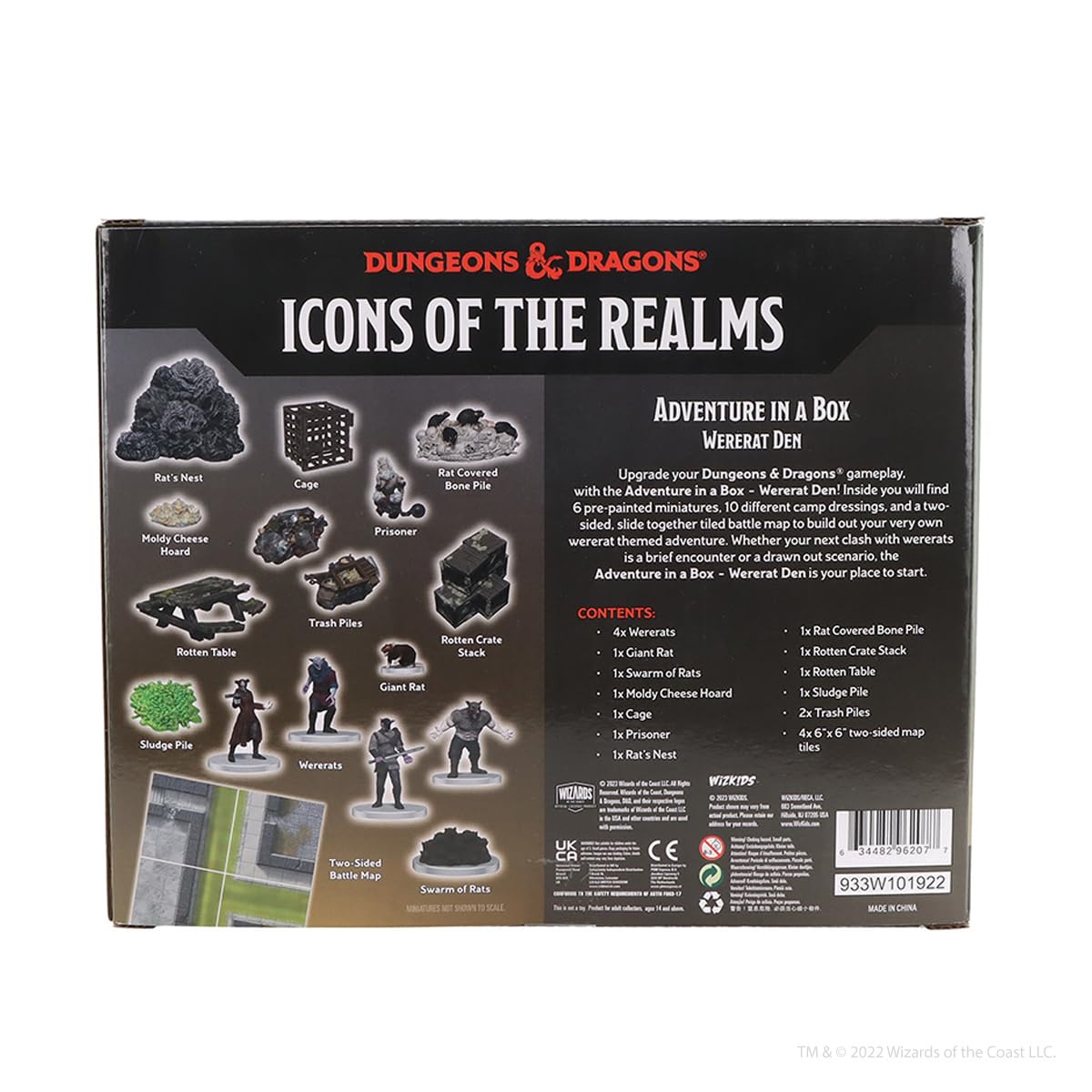 WizKids D&D Icons of The Realms: Adventure in a Box - Wererat Den