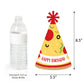 Big Dot of Happiness Pizza Party Time - Cone Happy Birthday Party Hats for Kids and Adults - Set of 8 (Standard Size)