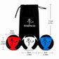 ENERKIDI 3 Pack Footbag Set, 8-Panel Kick Balls with Drawstring Storage Bag