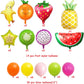 71 Packs Tutti Frutti Party Decorations Set Twotti Frutti Glitter Banner/Cake Topper Fruit Cupcake Toppers Mylar Balloons for Twotti Fruity Second