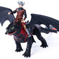 DreamWorks Dragons Toothless & Hiccup Action Figures Viking Rider Duo