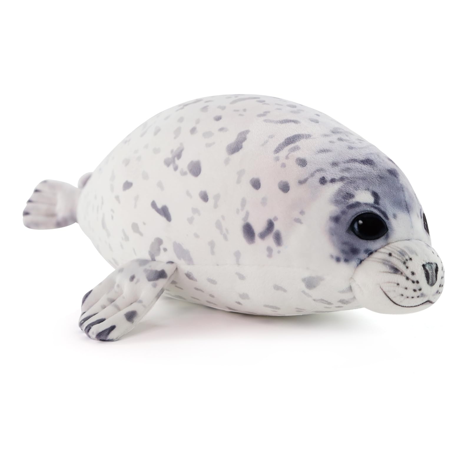Sew Butiful Seal Stuffed Animal Toy, Cute plushies, 25" Seal Plush Pillow Gift for Girls Kids Children Birthday Christmas (Large)