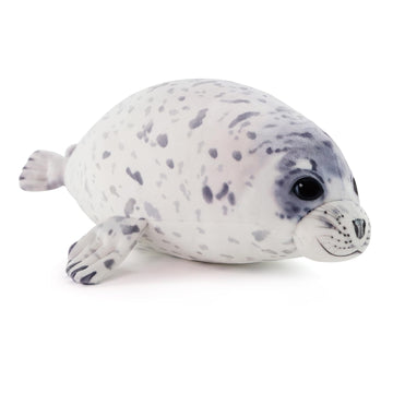 Sew Butiful Seal Stuffed Animal Toy, Cute plushies, 25" Seal Plush Pillow Gift for Girls Kids Children Birthday Christmas (Large)
