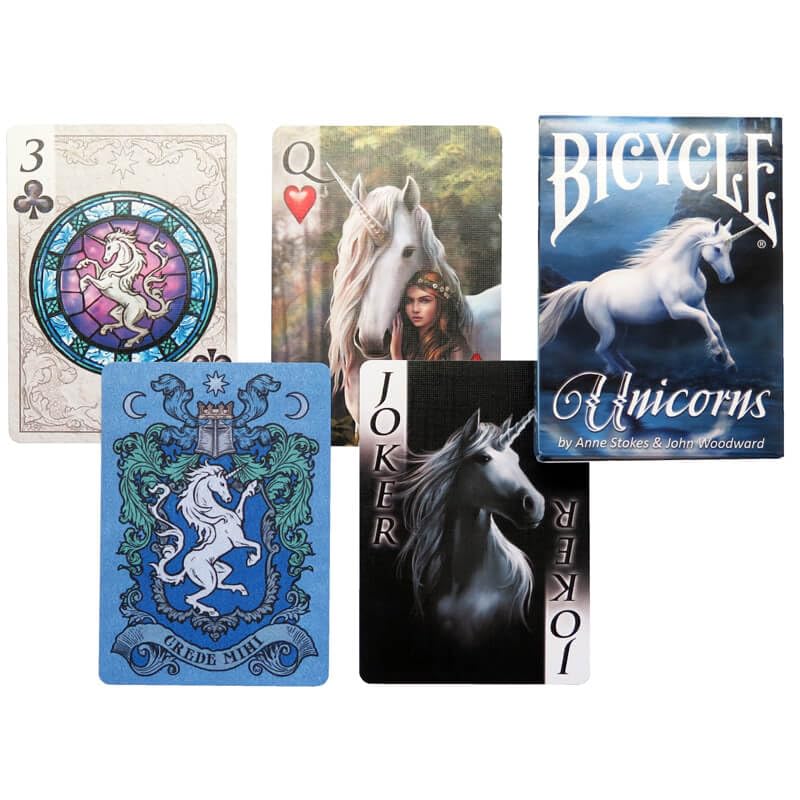 Bicycle Anne Stokes Unicorns Playing Cards
